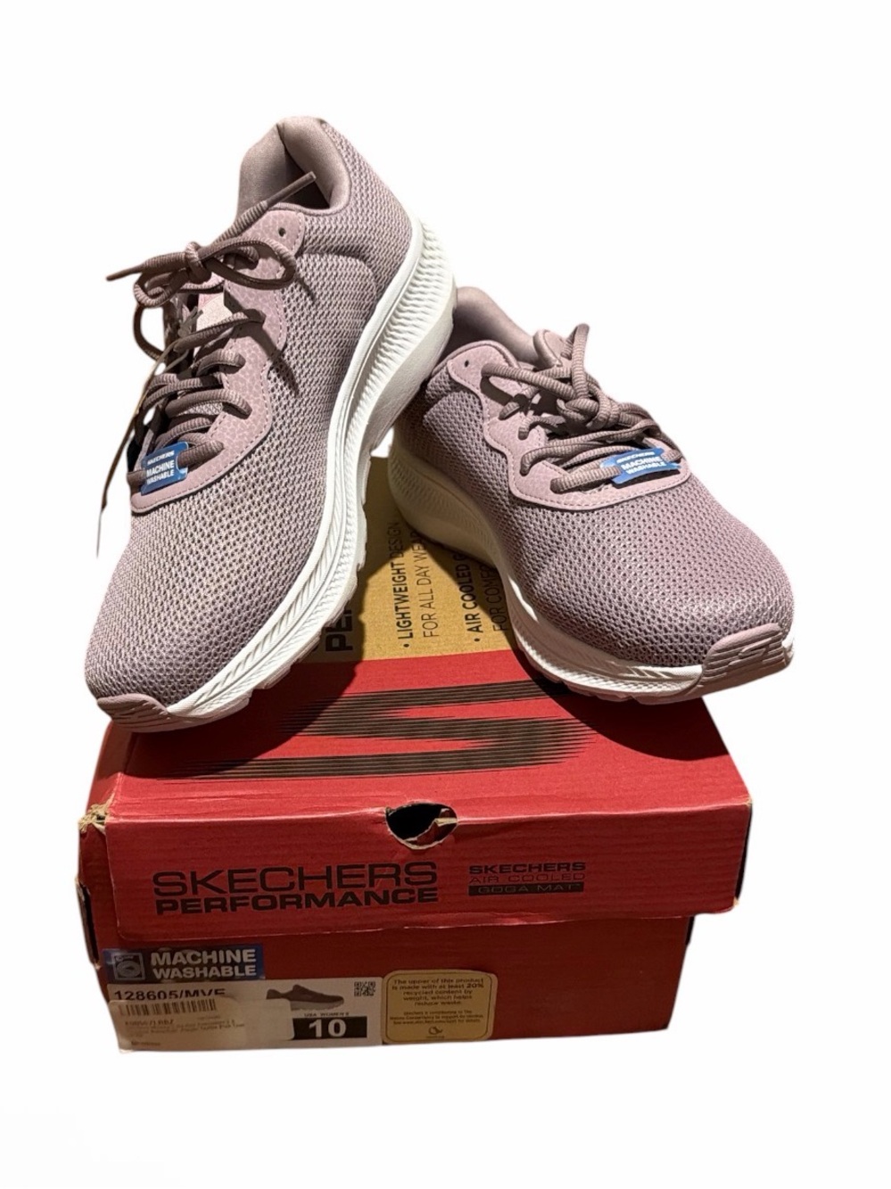 Skechers Go Run Consistent 2.0 women’s 10, nib, dusty purple